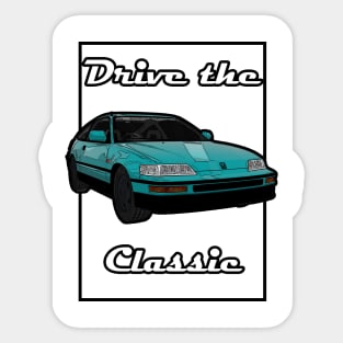 Honda CRX Sticker